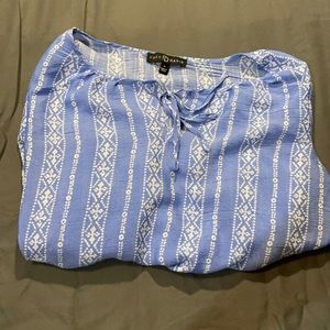 Fred David Blouse, sky blue